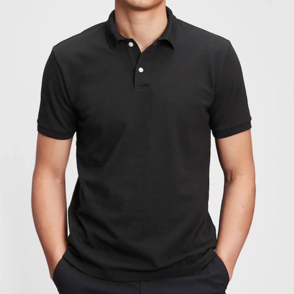 🆕 Gap Slim Fit Pique Polo - Small